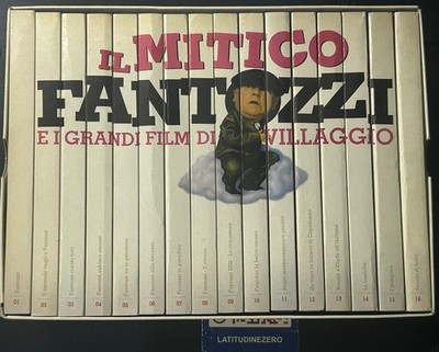 IL MITICO FANTOZZI mit Paolo Villaggio - 16 DVD ITA Box auf Italienisch