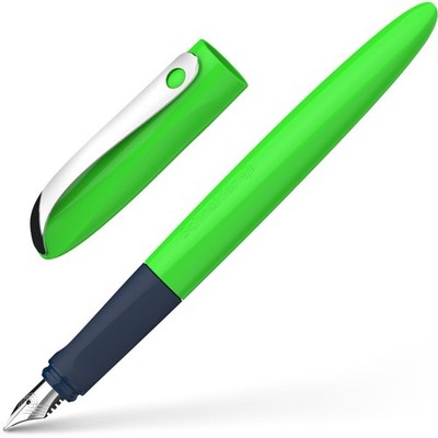 Füller grün Schneider Wavy A für Anfänger Federhalter ergonomisch Links/Rechts