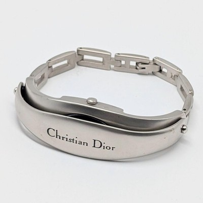 Christian Dior Wristwatch WB8101 Navy Dial Silver Band Quartz