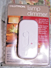 Ściemniacz lampy Lutron z oświetleniem lokalizatora 6ft przewód TT-300NLH-WH NOWY zapieczętowany NOS
