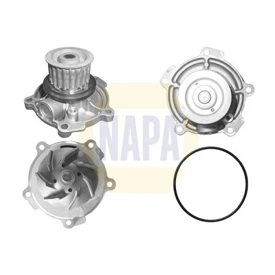 Water Pump fits CHRYSLER VOYAGER Mk3 2.8D 04 to 08 ENR Coolant NAPA 05066809AA - Image 2 of 4