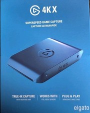 4K X 4K144 HDR10 External Capture Card for Switch, PS5, XBOX. NEW SEALED BOX