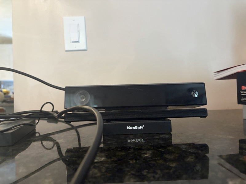 Official Microsoft Xbox 360 Kinect Connect Motion Black Sensor Bar