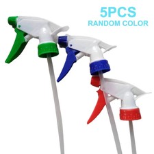 5pcs Heavy Duty Chemical Resistant Trigger Sprayer Bottle Replacement Heads