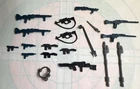 100% Original Vintage Star Wars Weapons Lot Accessories, Lot For Action Figures