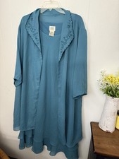 Candlelight Champagne 22W Blue Mother Of Bride Dress 2 Piece