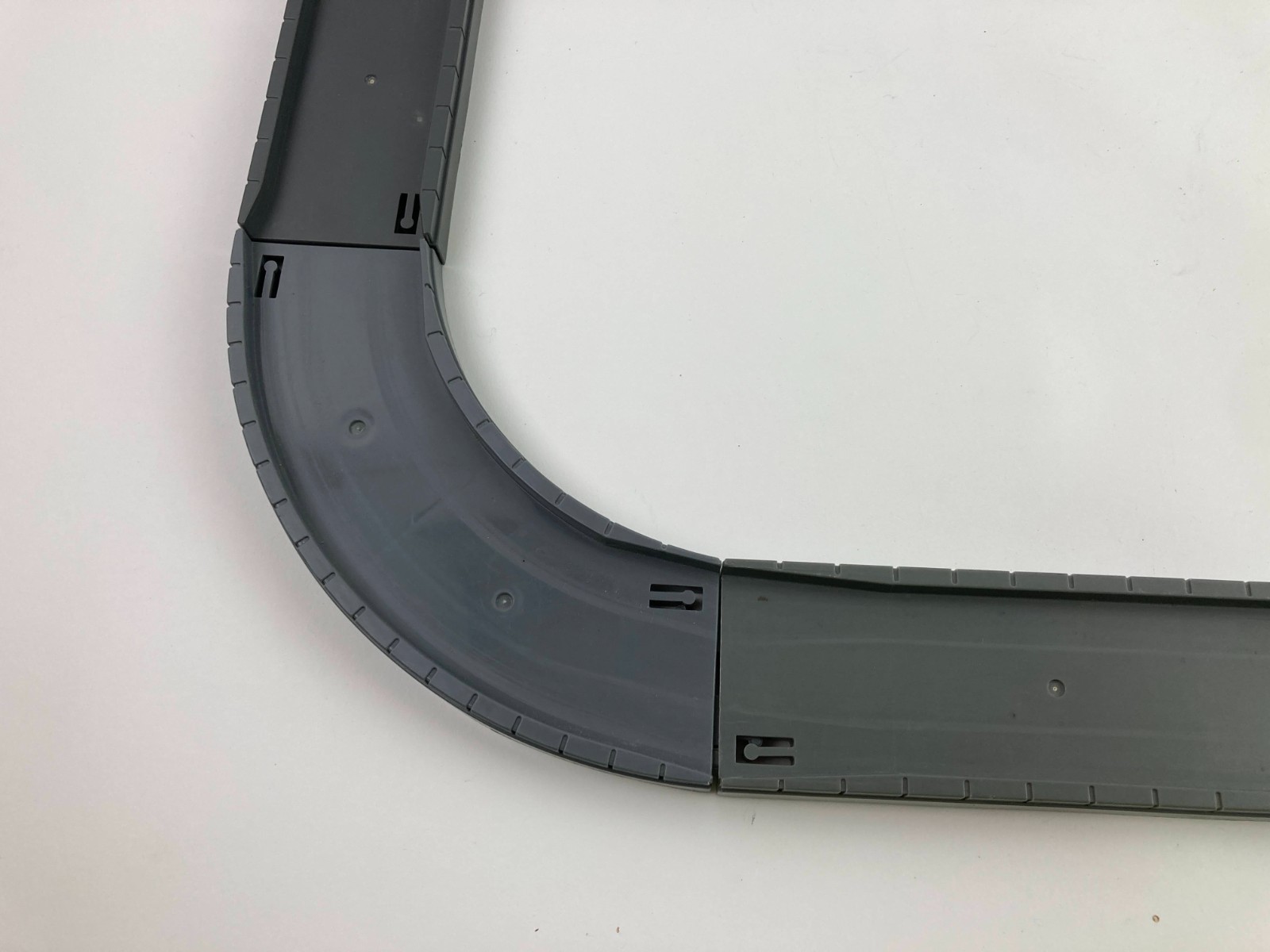 1993 Tomy Trackmaster Thomas Gray Road Train Track Set of 12 Straight Curve