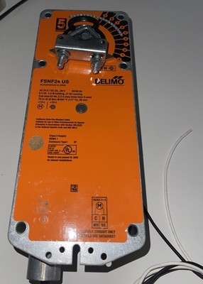 Belimo FSNF24 US, Spring Return Actuator, ON/OFF Control, 24VAC or 24-36VDC