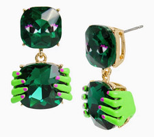 BETSEY JOHNSON RICH WITCH ZOMBIE HANDS EARRINGS - NWT