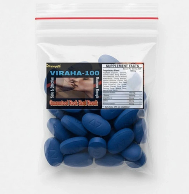 #ad VIRAHA Blue Male Pillz for Extreme Male Enhancement #ROD64 free shipping $19.98
