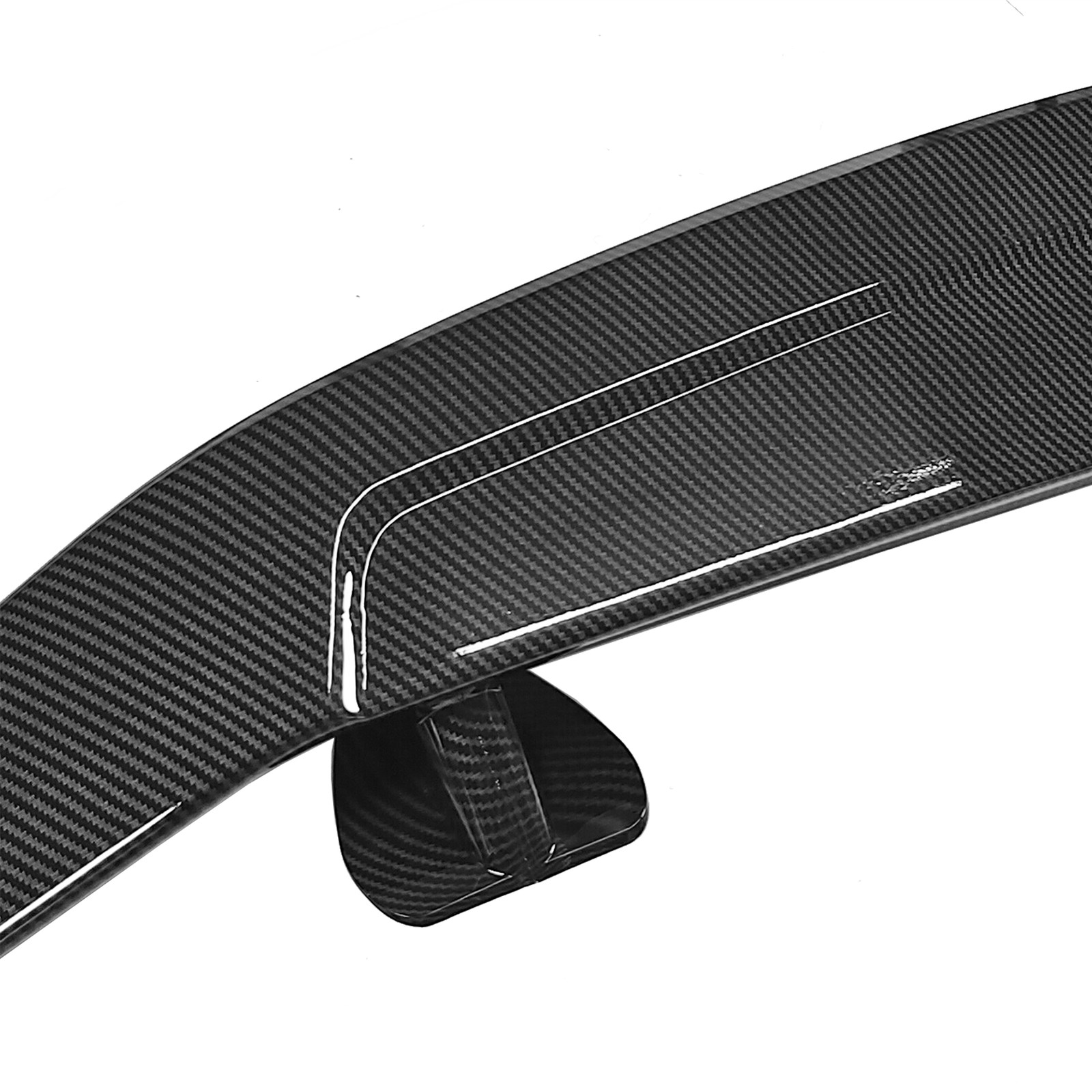 52" Carbon Fiber Spoiler Wing Rear Trunk Wing GT Style For Maserati Ghibli 14-23