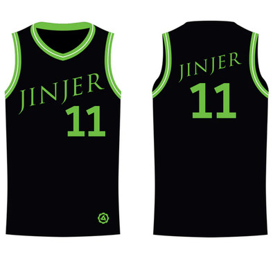 Jinjer band black BASKETBALL JERSEY All sizes 1F2667