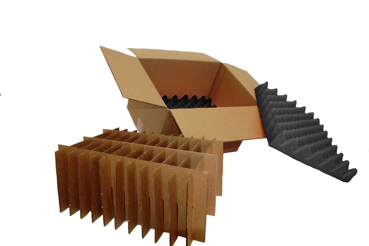 Hard Drive Shipping Box for 3.5" HDDs 20Slot Storage Container Kit