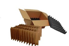 Hard Drive Shipping Box for 3.5" HDDs - 20-Slot Storage Container Kit 6 PACK 