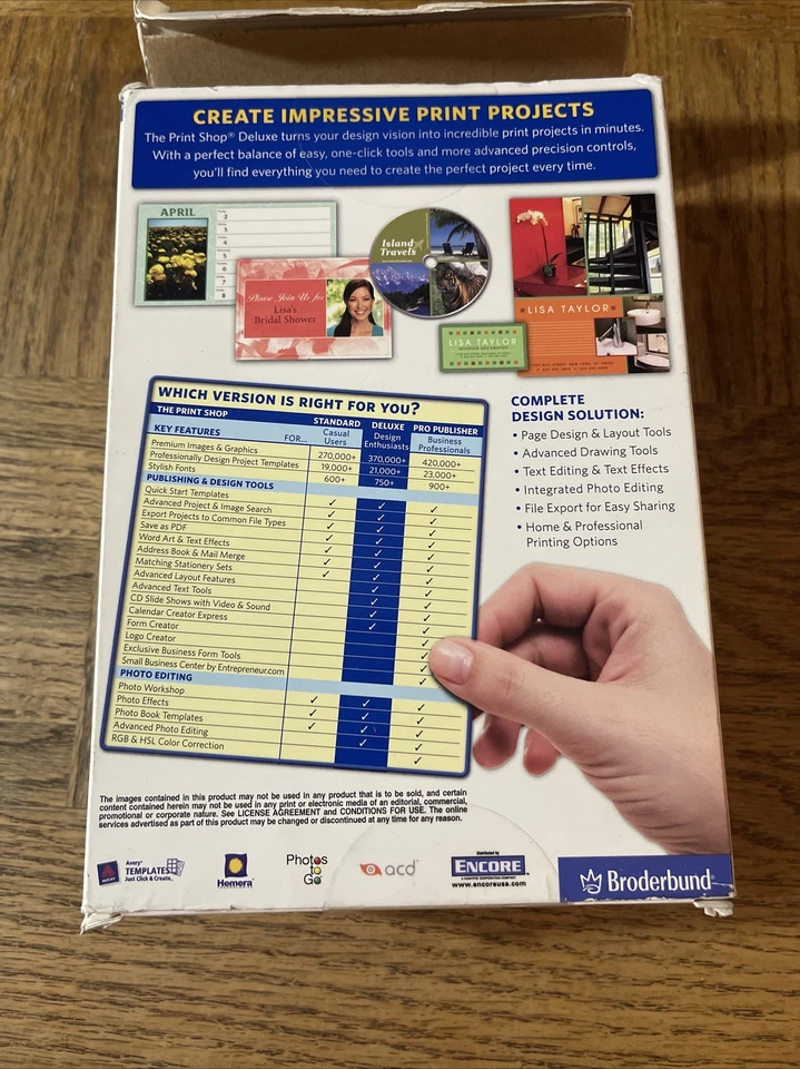 The Print Shop Deluxe 23 PC Software - Image 3 of 4