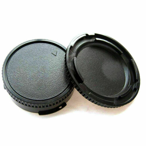 2pcs Body Cover Lens Rear Cap for Canon-FD Camera Accessory - Picture 1 of 9