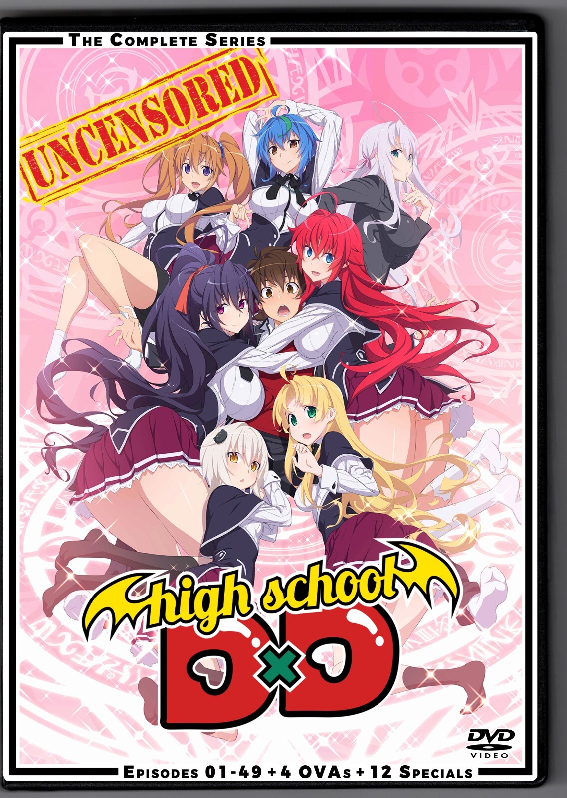 High School DxD UNCENSORED English Dub 49 Episodes 4 OVAs 12 Specials