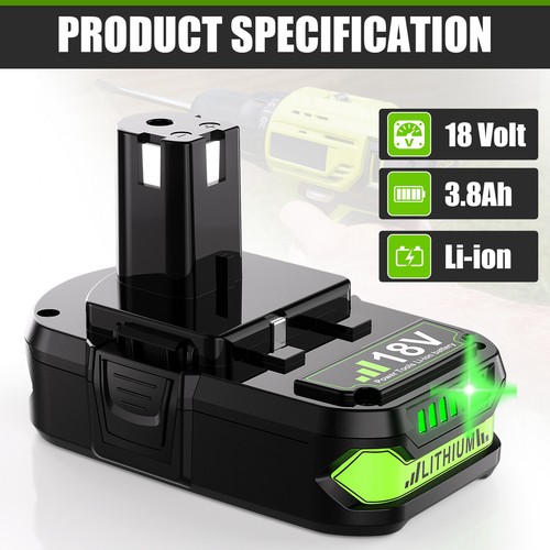 4X 9000mAh Akku für RYOBI 18V One Plus Lithium RB18L50 P108 12Ah P109 Batteries - Bild 14 von 48