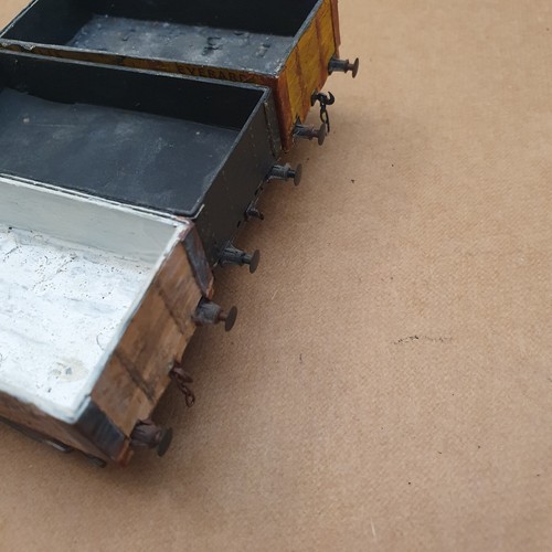 3 x Peco HO Gauge Scale Distressed Look Freight Open Plank Wagons. Model Railway - Picture 6 of 9