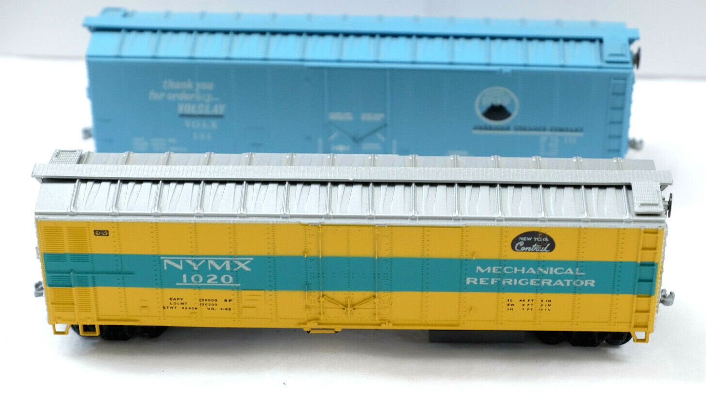 Vtg 2 for 1 HO Scale American Colloid Company / NYMX Mechanical Fridge