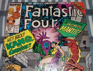 The Fantastic Four 323 Kang The Conqueror Mantis From Feb 19 In Fine Con Ns Ebay