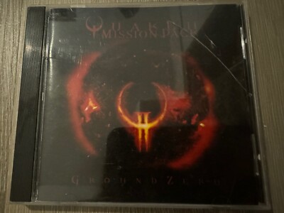 Vintage Quake II Ground Zero Mission Pack Original PC Video Game