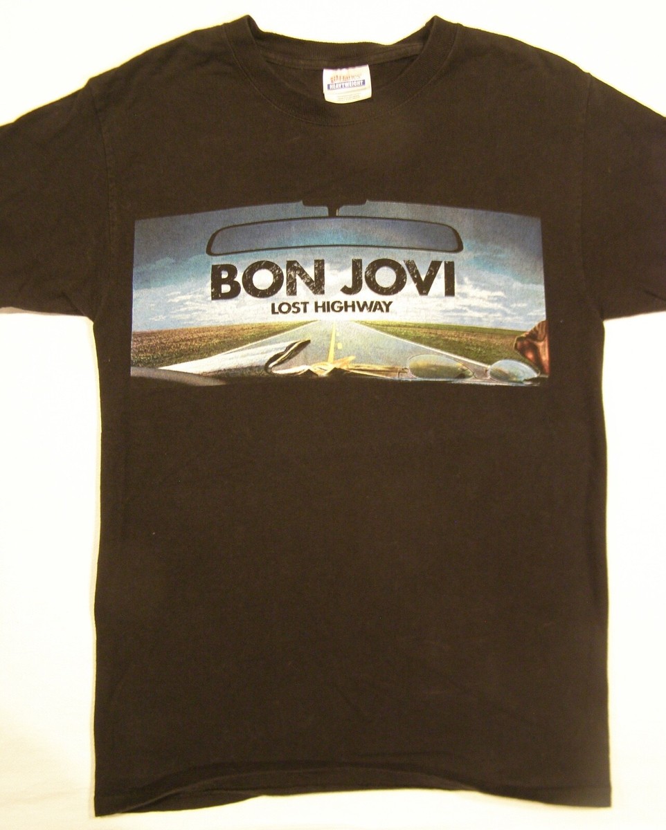 BON JOVI LOST HIGHWAY Tシャツ黒S00s archive BON JOVI LOST HIGHWAY Tシャツ黒S00s archive ミュージシャン