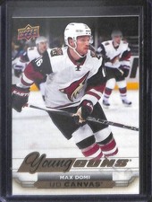 2015-16 Upper Deck Canvas Young Guns C96 Max Domi