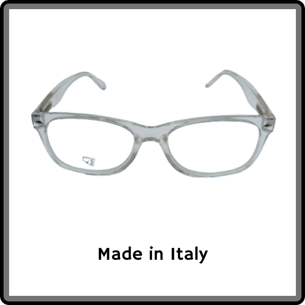 Diottrie Occhiali Per Lettura Amazon Occhiale Da Vista Lettura BLF PC TV  Trasparente Diottrie