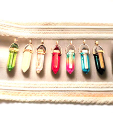 7 PCS - Crystal Pendants - For Necklaces - Gift Set