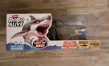 "Robo Alive Great White Shark Series 1 by Zuru - Battery-Powered Light-Up Toy "