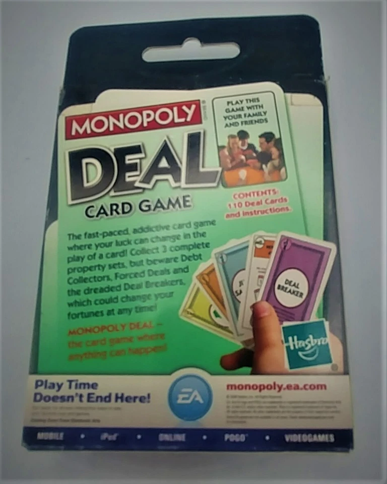 Hasbro B0965 Monopoly Deal Card Game - Image 2 of 3