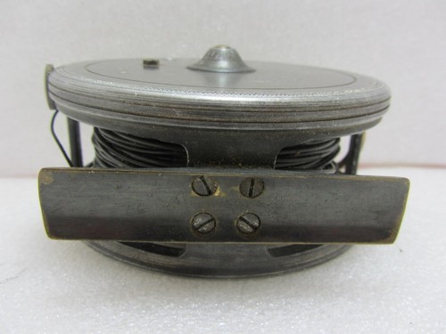 Vintage J. Dickson & Son Edinburgh 4" Alloy Salmon Fly Reel - Picture 5 of 8