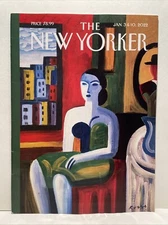 The New Yorker Magazine Jan. 3 & 10 2022 Conditions Very Good Anthony Russo