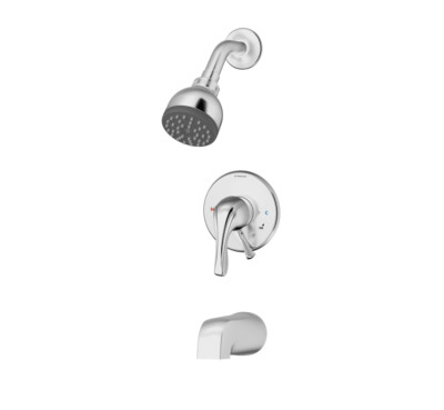 Symmons S-9602-PLR-B-1.5-TRM Origins Tub & Shower Trim Less Valve - Chrome #2