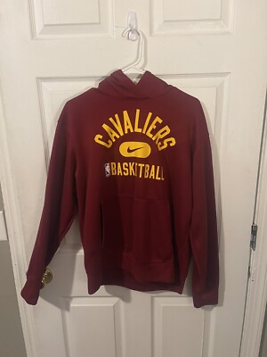 Nike NBA Cleveland Cavaliers Hoodie Pullover Maroon * Men's Size M * Worn x1