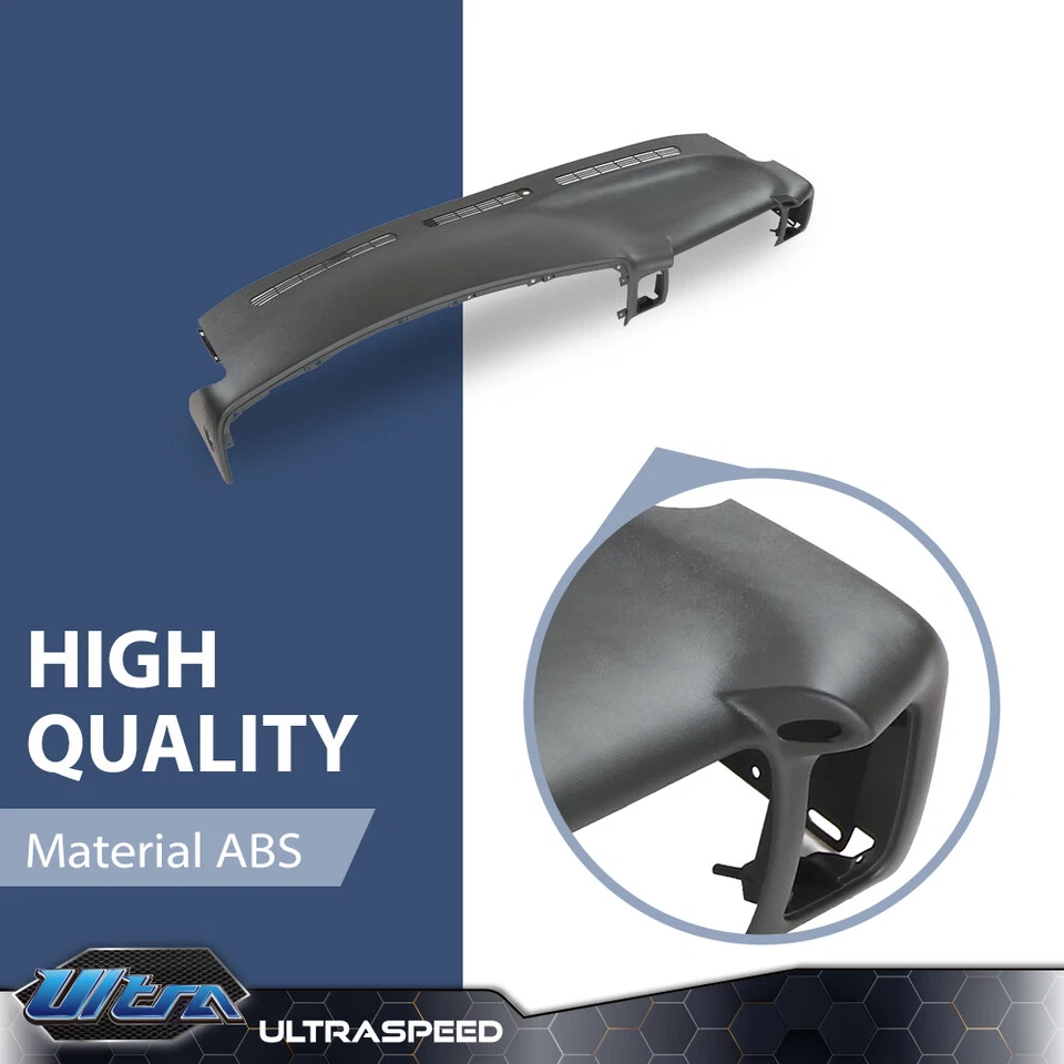 Snap-On Molded Dash Cover Cap Board Overlay Gray Fits 99-06 Chevy Silverado Foto 4 de 4