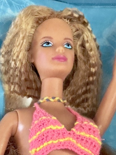 Vintage RARE Barbie Doll Mattel Butterfly Art Tattoo BARBIE 1998 New NRFB - Picture 7 of 21