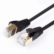 0,5 1m 2m Patchkabel Slim CAT8 RJ45 Netzwerkkabel Ethernet LAN Kabel d&uuml;nn schmal