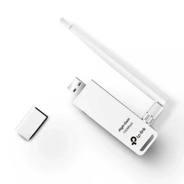 TP-Link Antenna Usb WI-FI- 150mbpS- 1t1R-   2.4ghZ-802.11b/g/N- Usb 2.0-Wps Butt