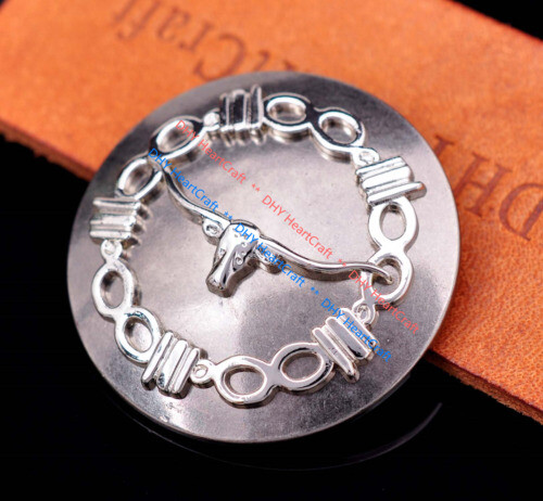 3 Silver Jumbo Spike Philip Screws - Punk Rock Biker Jacket & Shoe DIY Studs, 2 Pcs, USA Made