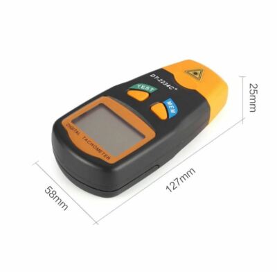 Handheld LCD Digital Mini Non-contact Laser Photo Tachometer RPM Speed Measureme