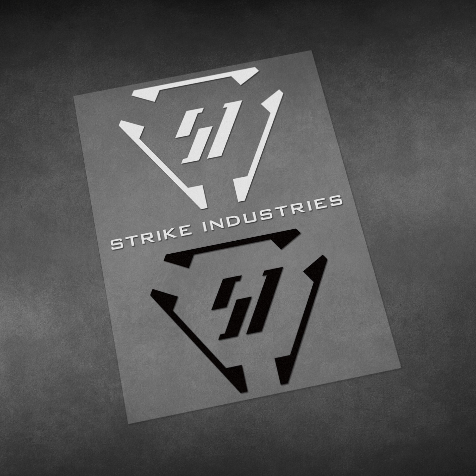 Military Tactical Motorcycle Decals for Strike Industries - Durable Vinyl