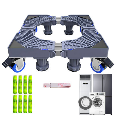Adjustable Universal Refrigerator Dryer Washing Machine Base Stand Strong Feet