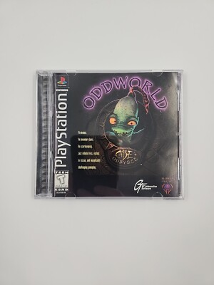 Oddworld Abe's Oddysee PS1 PlayStation 1 Complete CIB