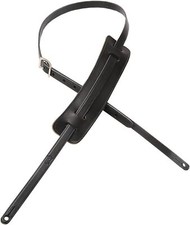 Levy's M25 - 5/8" Veg-tan Leather Pad Classic 50's Guitar Strap - Choose Color