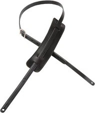 Levy's M25 - 5/8" Veg-tan Leather Pad Classic 50's Guitar Strap - Choose Color