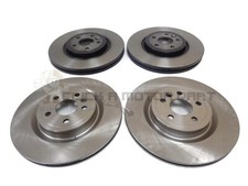 Set dischi freno anteriori e posteriori nuovi per Jaguar F Pace 2.0d 2016-2021 (controllare 325mm)