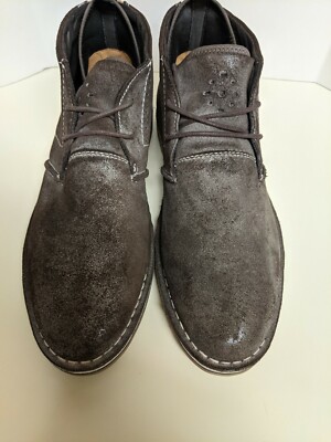 Steve Madden Size 9 M SYRIO Brown Distressed Suede Ankle  display picture 2