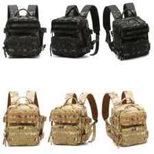 Unisex Mini Tactical Backpack Camping Gym Outdoor Small Daily Fitness Bag UK